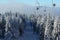 PancÃ­Å™, Winter Lanscape, Å umava Mountains, Eisenstein, Czech Republic